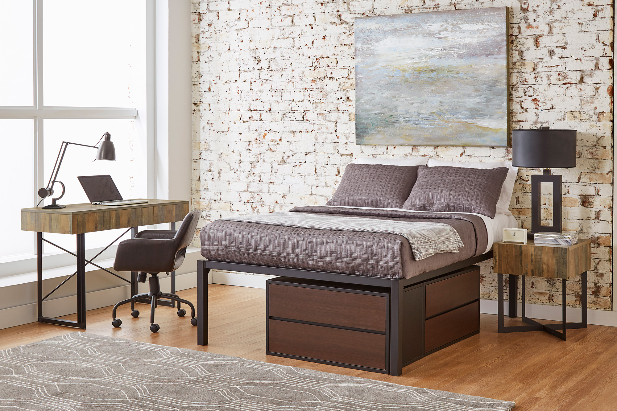 F3 NOLA bedroom furniture for student housing