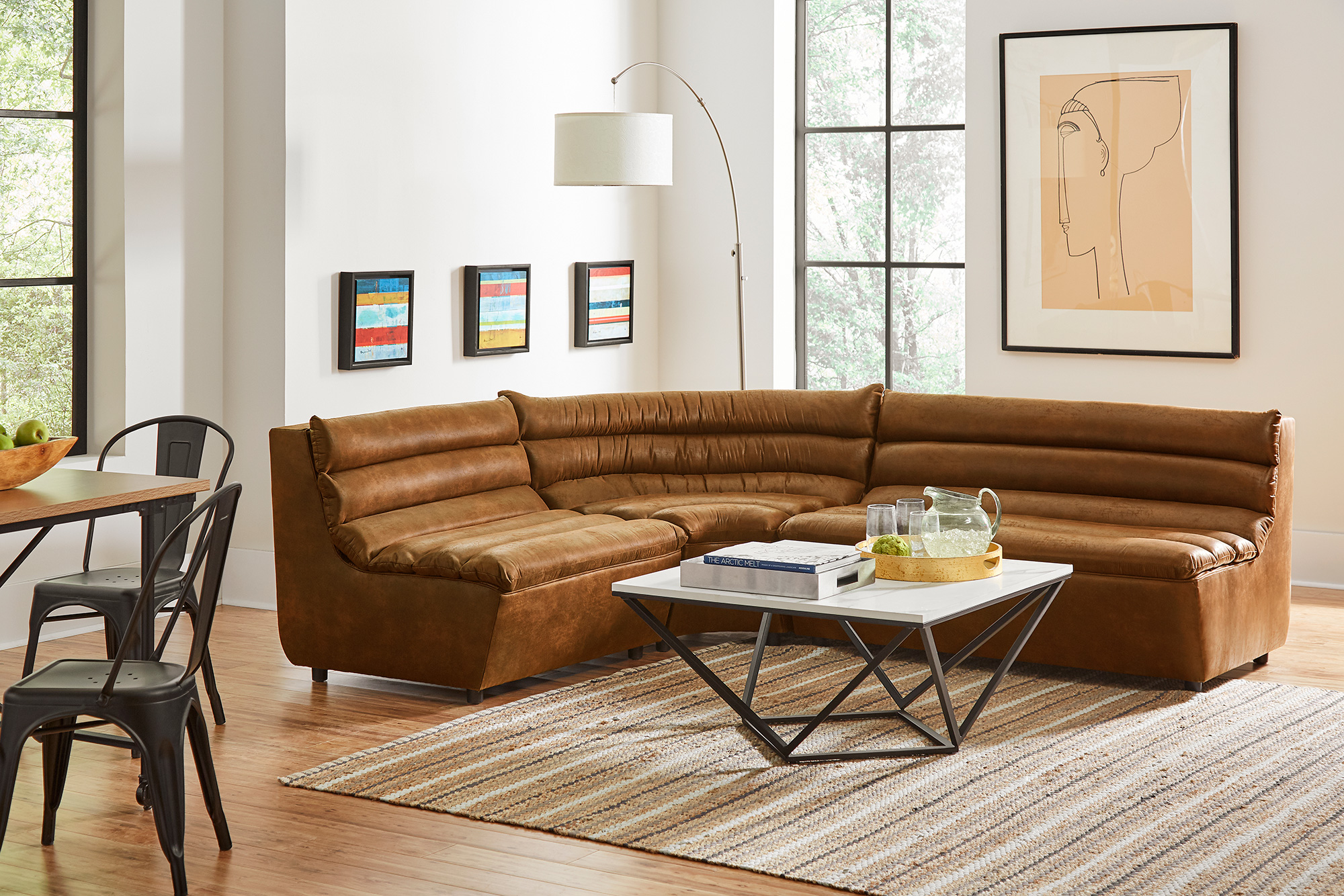 F3 NOLA living room student housing furniture