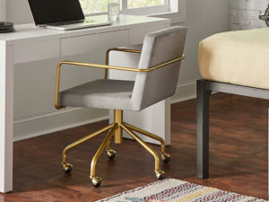F3 iLive desk chair for student housing
